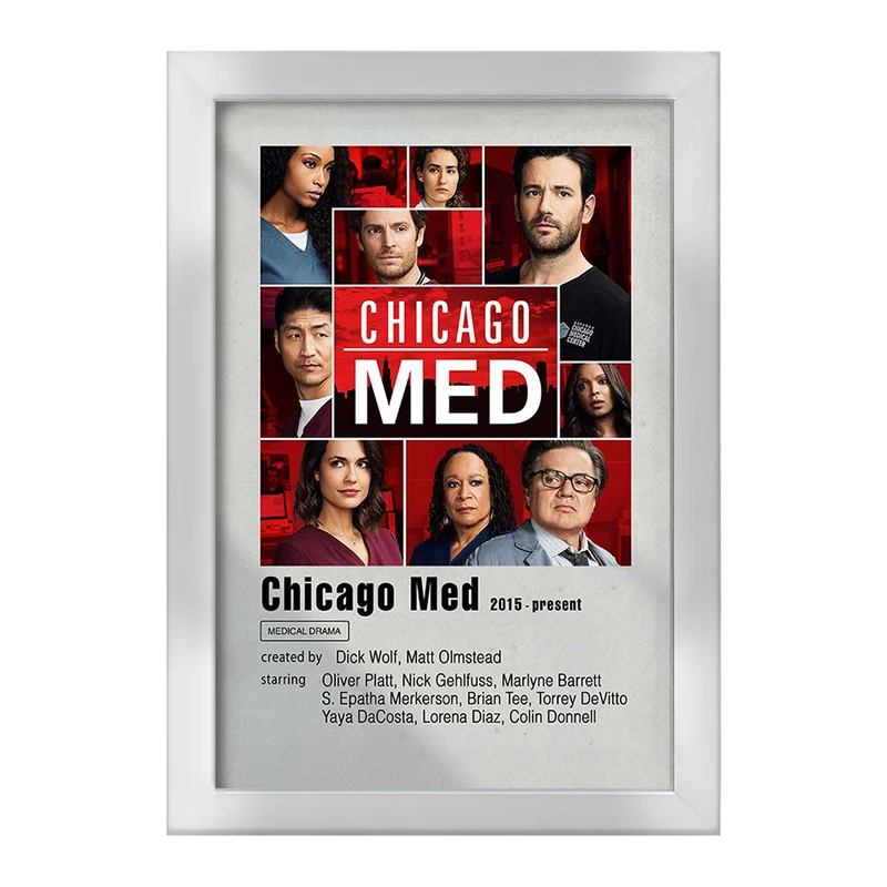 تابلو خندالو طرح بیمارستان شیکاگو (Chicago Med) کد F11290