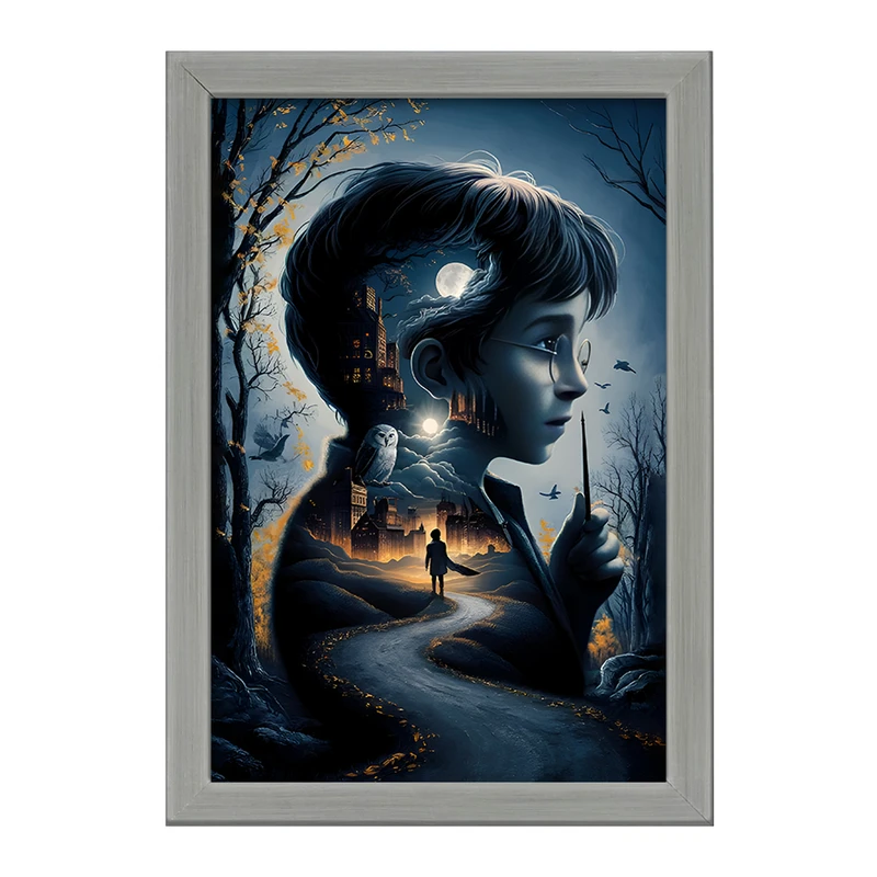 تابلو خندالو طرح هری پاتر (Harry Potter) کد F12047