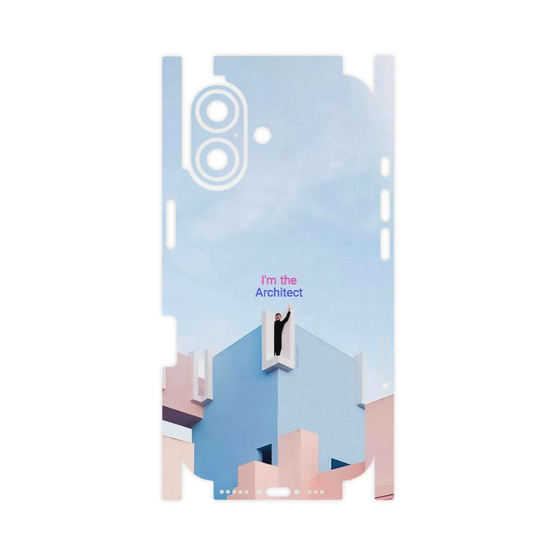 برچسب پوششی ماهوت مدل Architecture-FullSkin مناسب برای گوشی موبایل اپل iPhone 17