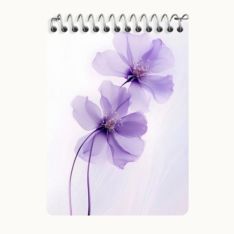 دفتر یادداشت 50 برگ خندالو طرح گل کد N5880