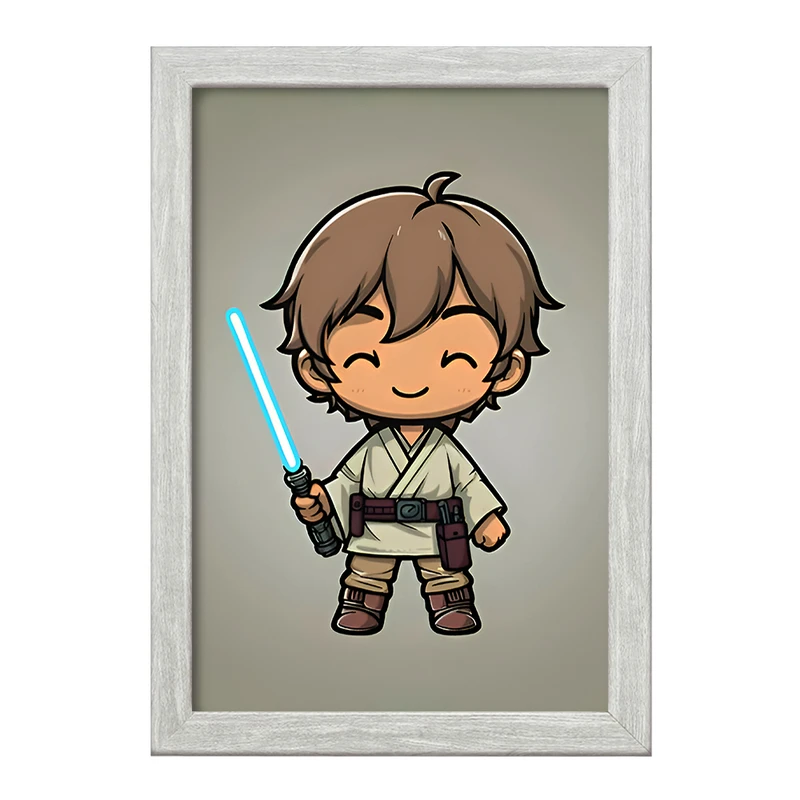 تابلو خندالو طرح جنگ ستارگان کد F9438