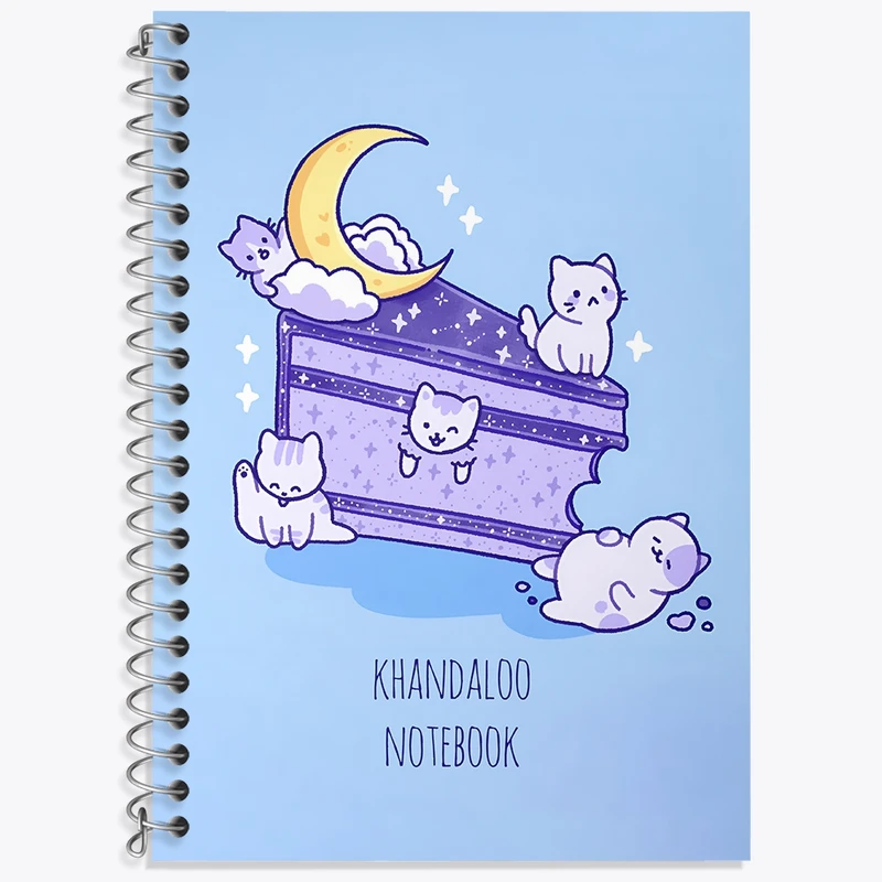 دفتر لغت 50 برگ خندالو طرح گربه های بامزه کد N8153