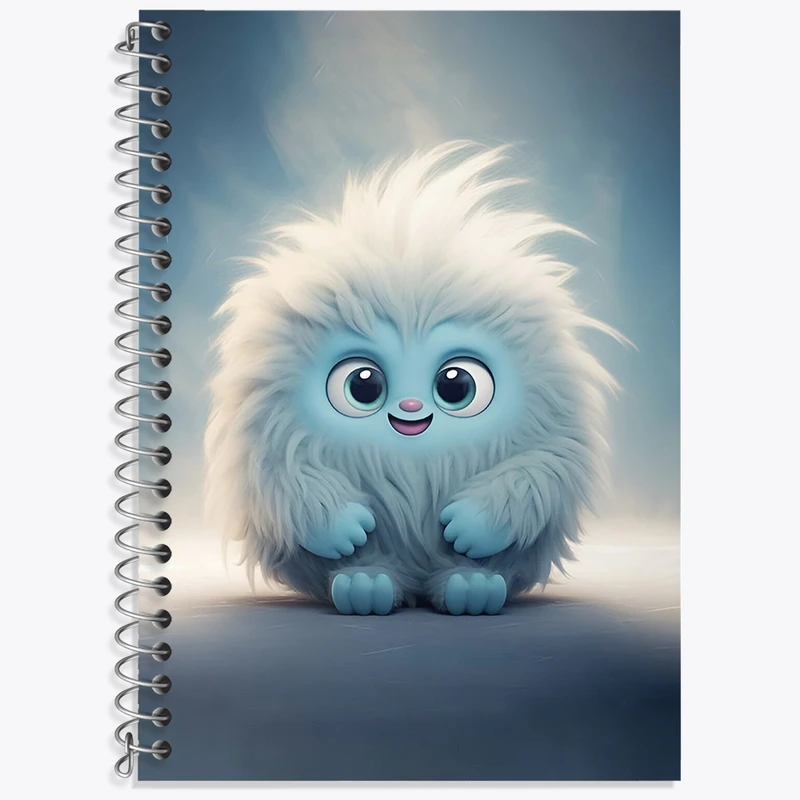 دفتر نت موسیقی 50 برگ خندالو طرح هیولای بانمک کد N6170