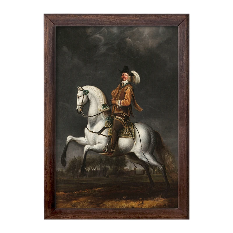 تابلو خندالو طرح پرتره یوهان ولفرت ون بریدرود اثر یان ون روسوم کد F12253