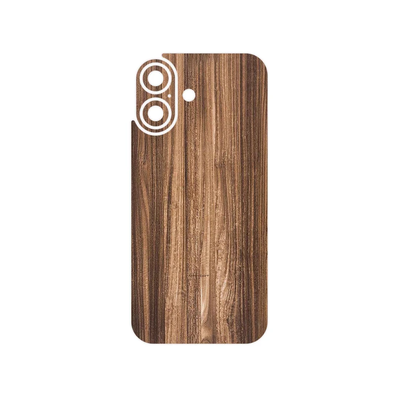 برچسب پوششی ماهوت مدل Light_Walnut_Wood مناسب برای گوشی موبایل اپل iPhone 17