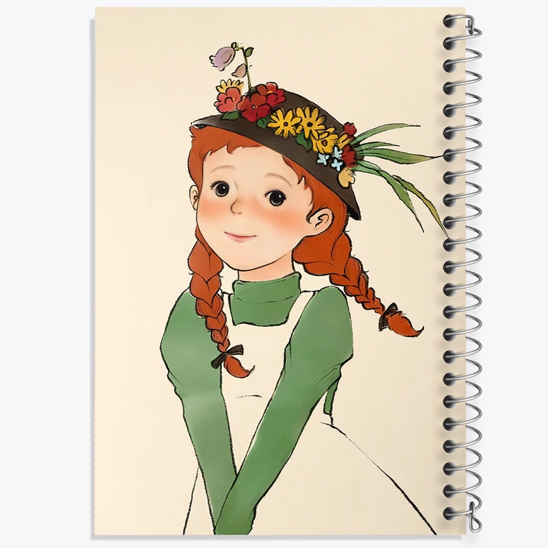 دفتر مشق 50 برگ خندالو طرح آنشرلی کد F12827