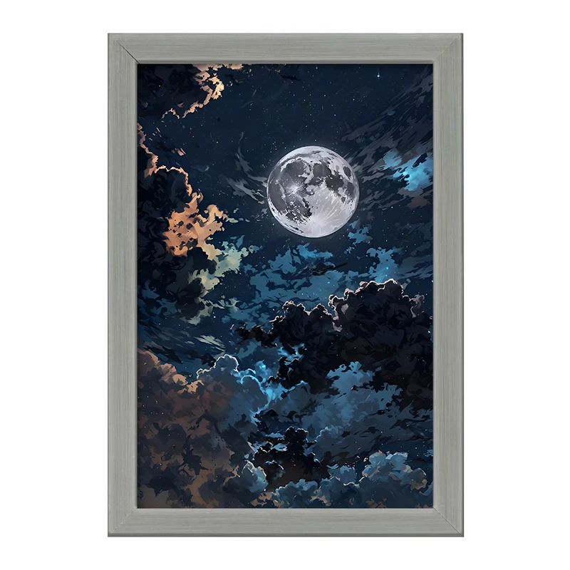 تابلو خندالو طرح ماه (Moon) کد F11610