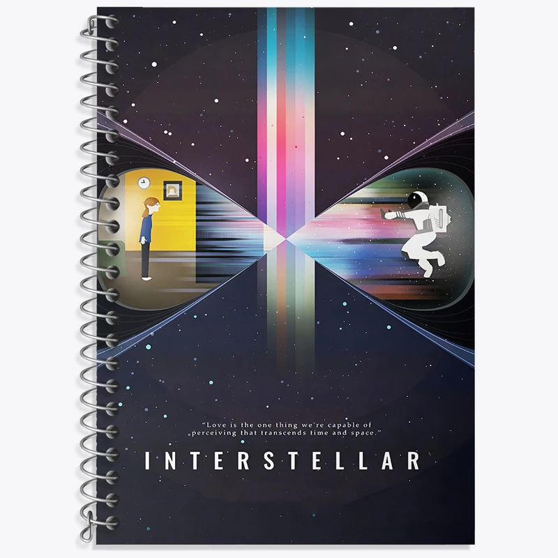 دفتر نت موسیقی 50 برگ خندالو طرح فیلم اینتراستلار کد F4715