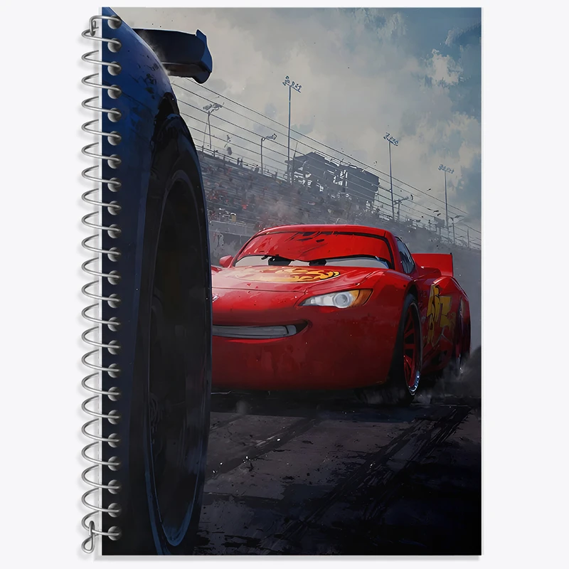 دفتر نت موسیقی 50 برگ خندالو طرح مک‌ کوئین ماشین ها کد F9371