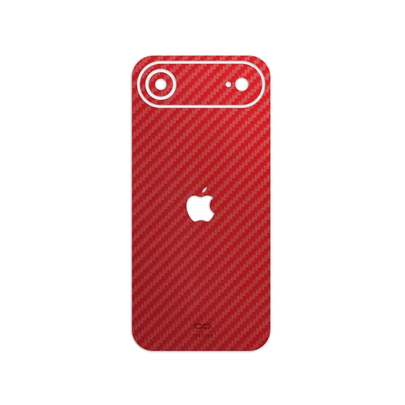 برچسب پوششی ماهوت مدل Red-Fiber مناسب برای گوشی موبایل اپل iPhone 17 Air
