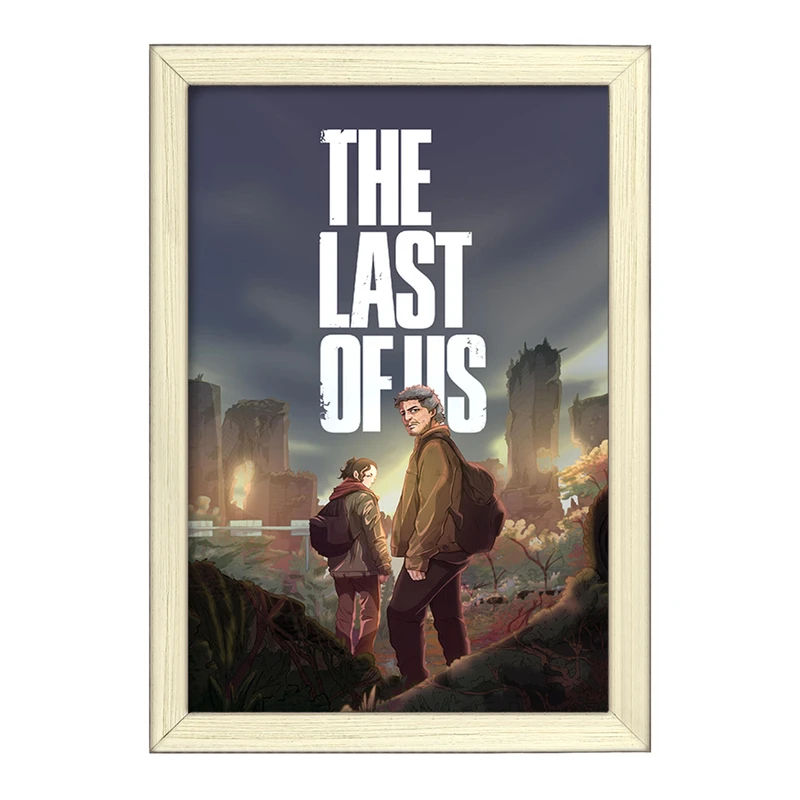 تابلو خندالو طرح لست آف آس (The Last Of Us) کد F1589