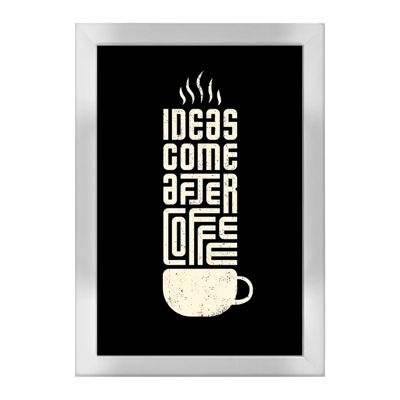 تابلو خندالو طرح قهوه (Coffee) کد F4085