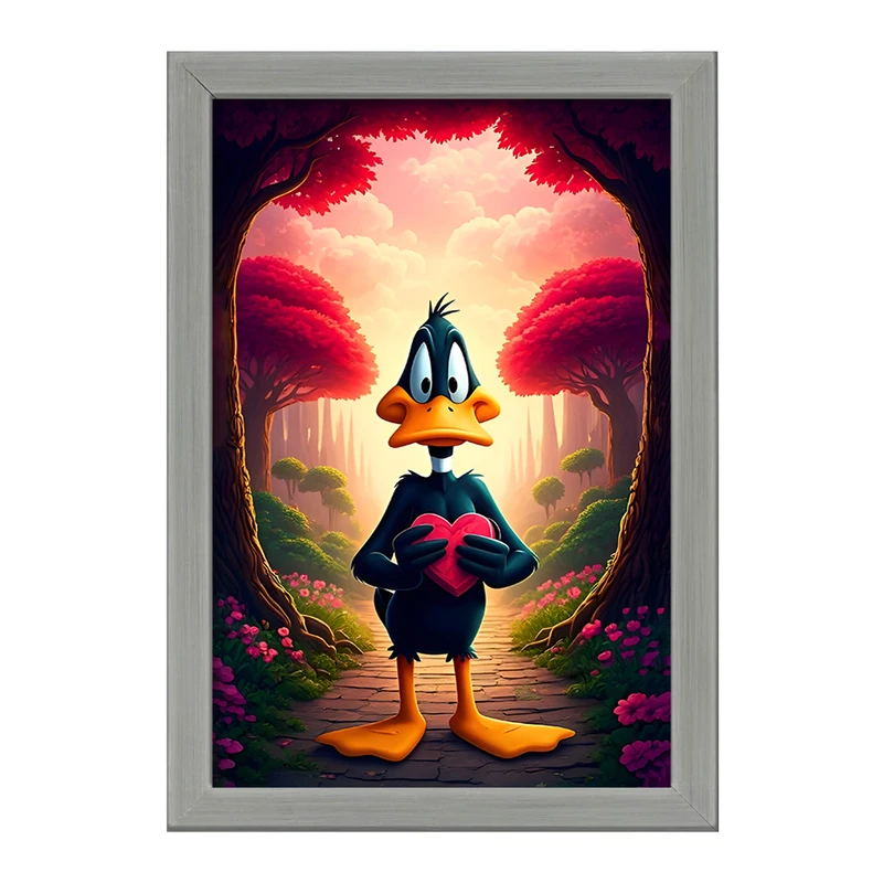 تابلو خندالو طرح دافی داک (Daffy Duck) کد F11754