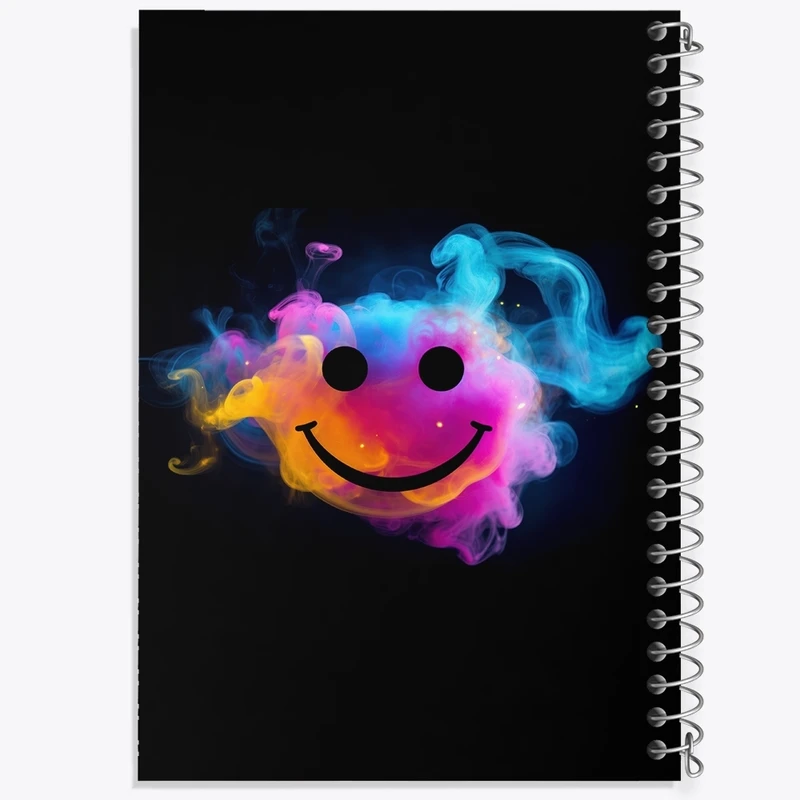 دفتر طراحی 50 برگ خندالو طرح ایموجی کد F2683