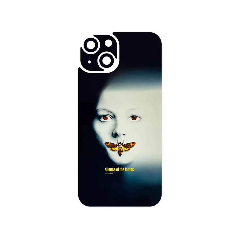 برچسب پوششی ماهوت مدل Silence of the Lambs مناسب برای گوشی موبایل اپل iPhone 14