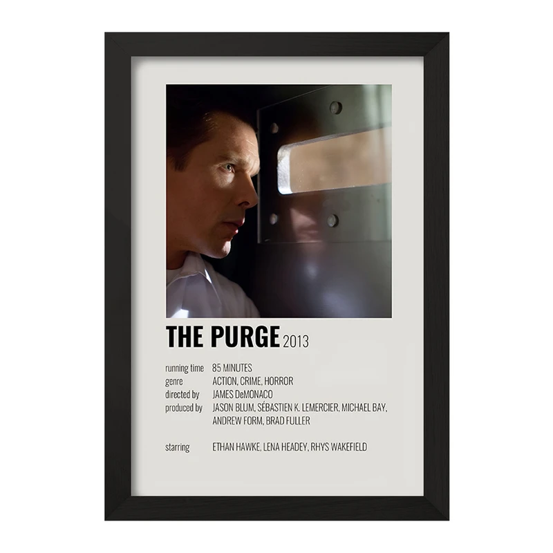 تابلو خندالو طرح پاک سازی (The Purge) کد F12931