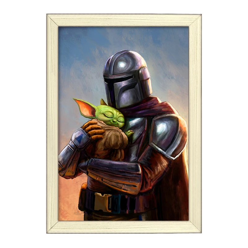 تابلو خندالو طرح جنگ ستارگان (Star Wars) کد F376