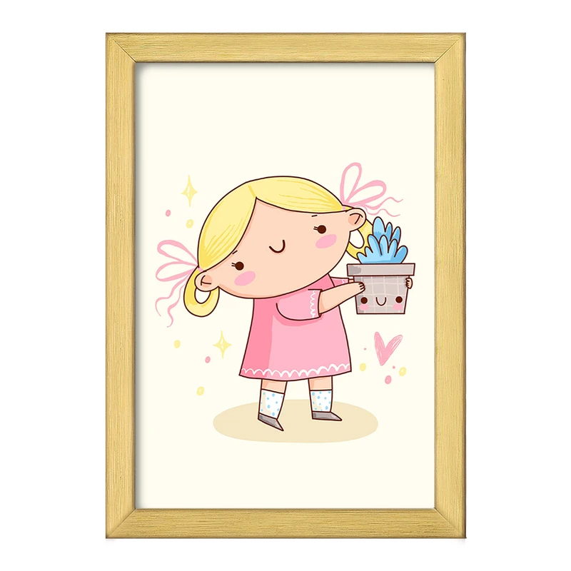 تابلو خندالو طرح دخترانه کد F1965