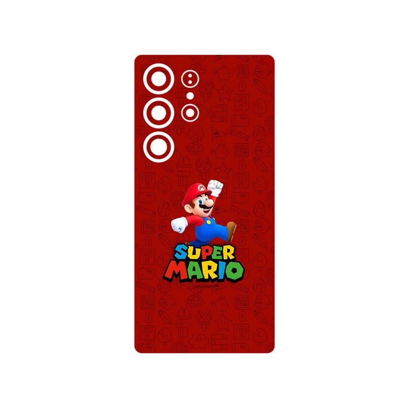 برچسب پوششی ماهوت مدل Super_Mario_Game مناسب برای گوشی موبایل سامسونگ Galaxy S25 Ultra
