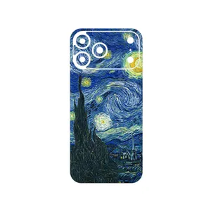 MAHOOT The Starry Night of van Gogh Cover Sticker for Apple iPhone 17 Pro Max