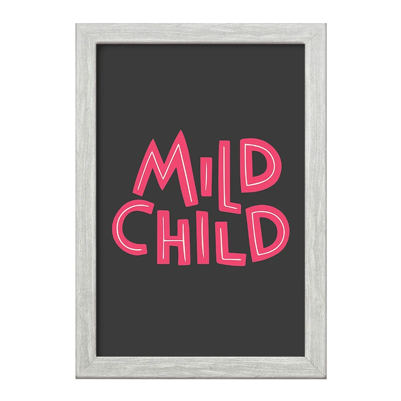 تابلو خندالو طرح Mild Child کد F11466