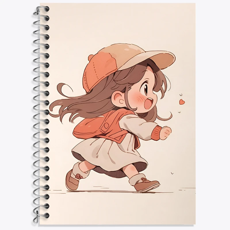 دفتر لغت 50 برگ خندالو طرح دخترانه کد F3777