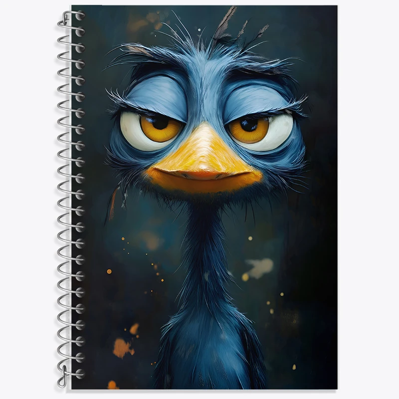 دفتر نت موسیقی 50 برگ خندالو طرح جوجه بی حوصله کد F12866