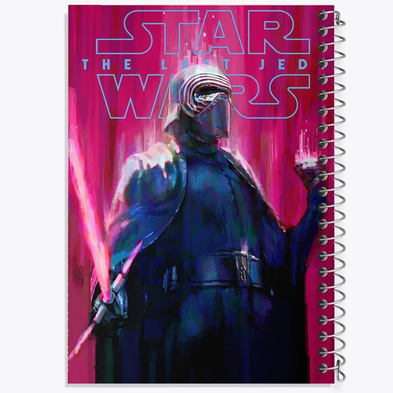 دفتر طراحی 50 برگ خندالو طرح جنگ ستارگان (Star Wars) کد F1782