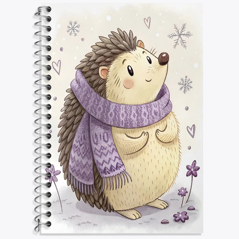 دفتر نت موسیقی 50 برگ خندالو طرح جوجه تیغی بانمک کد N6845