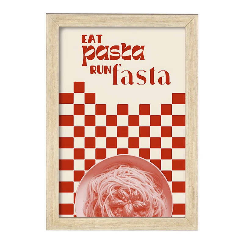 تابلو خندالو طرح پاستا (Pasta) کد F14146