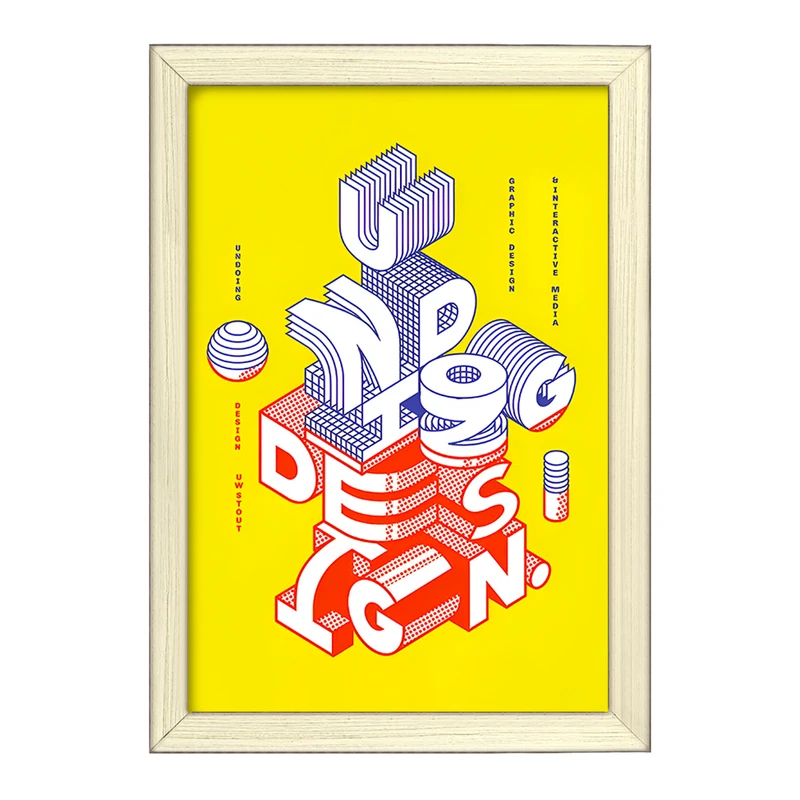 تابلو خندالو طرح Design کد F6394