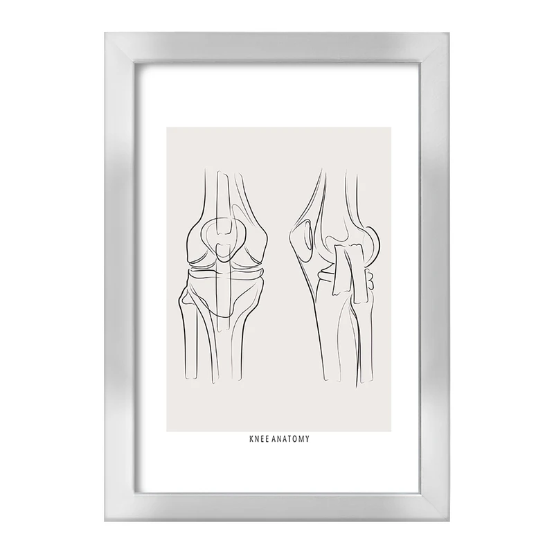 تابلو خندالو طرح آناتومی زانو (knee Anatomy) کد F13916