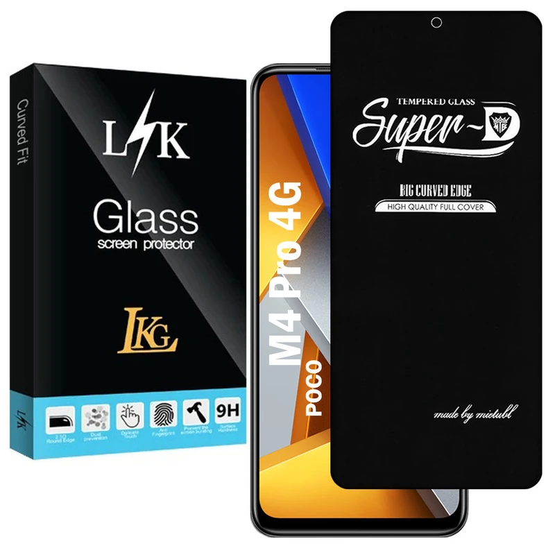 محافظ صفحه نمایش ال کا جی مدل SupD-LK مناسب برای گوشی موبایل شیائومی Poco M4 Pro 4G