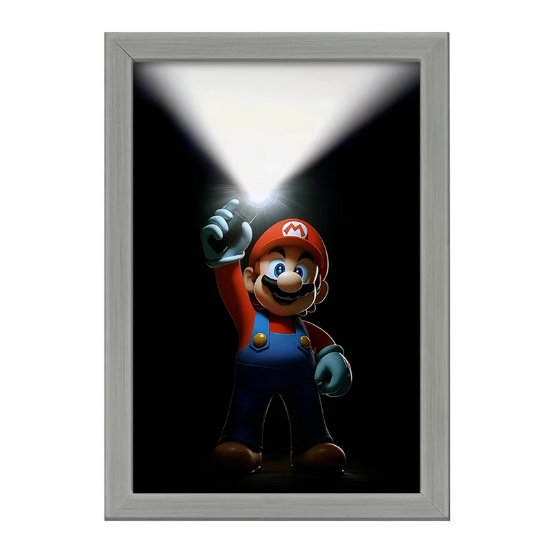 تابلو خندالو طرح سوپر ماریو (Super Mario) کد F10817