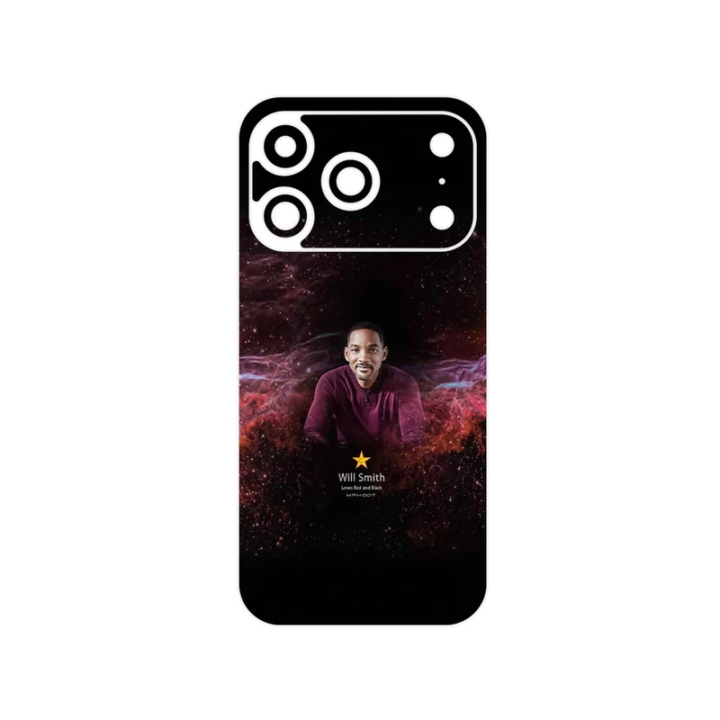برچسب پوششی ماهوت مدل Will Smith مناسب برای گوشی موبایل اپل iPhone 17 Pro
