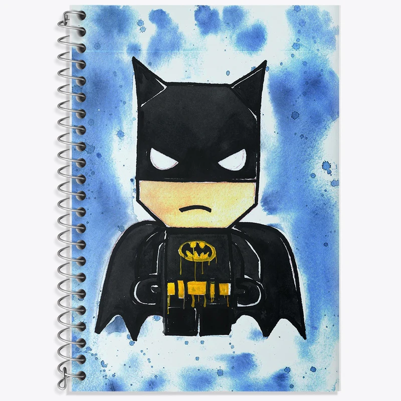 دفتر نت موسیقی 50 برگ خندالو طرح بتمن (Batman) کد F11350