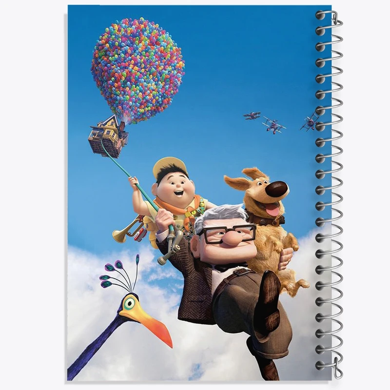 دفتر طراحی 50 برگ خندالو طرح آپ (Up) کد N2158