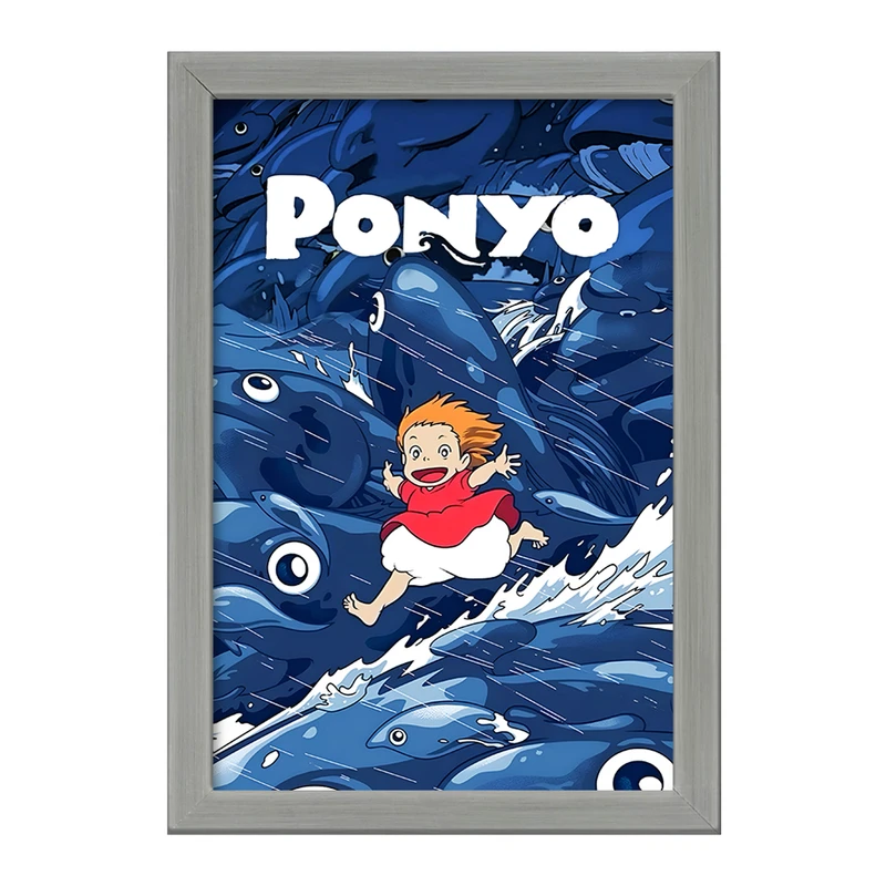 تابلو خندالو طرح پونیو (Ponyo) کد F9667