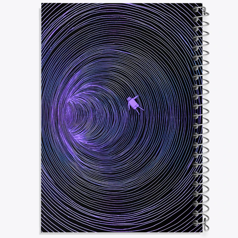 دفتر مشق 100 برگ خندالو طرح فضایی کد N7491