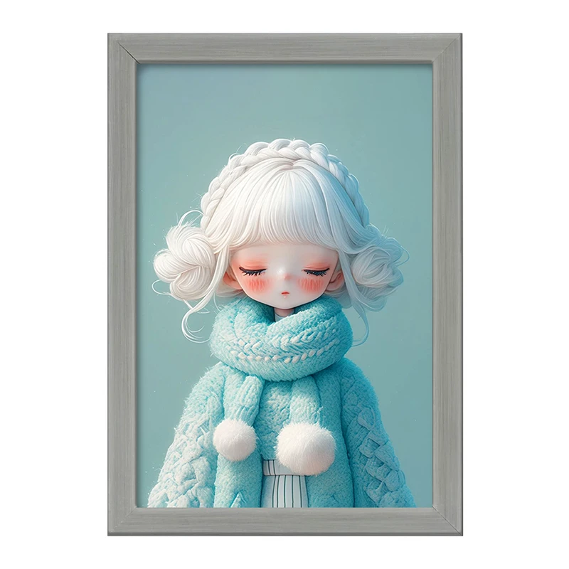 تابلو خندالو طرح دخترانه کیوت کد F5792