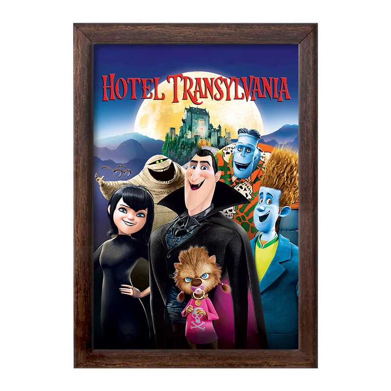تابلو خندالو طرح هتل ترانسیلوانیا Hotel Transylvania  کد 3757
