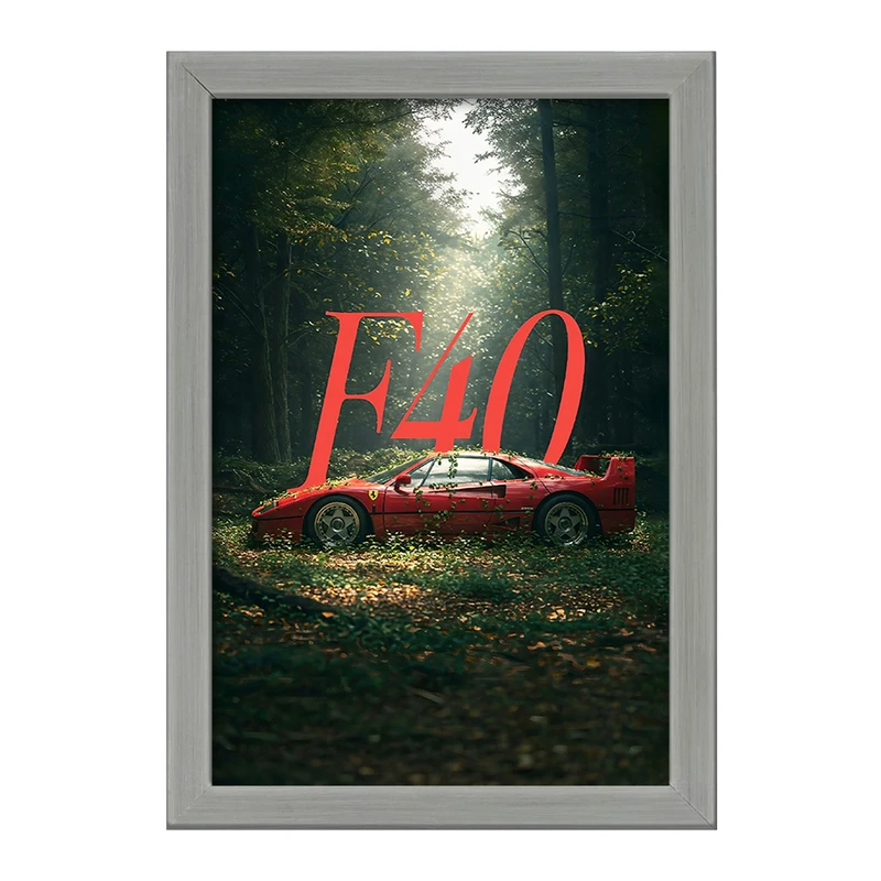 تابلو خندالو طرح ماشین فراری (Ferrari) کد F12909