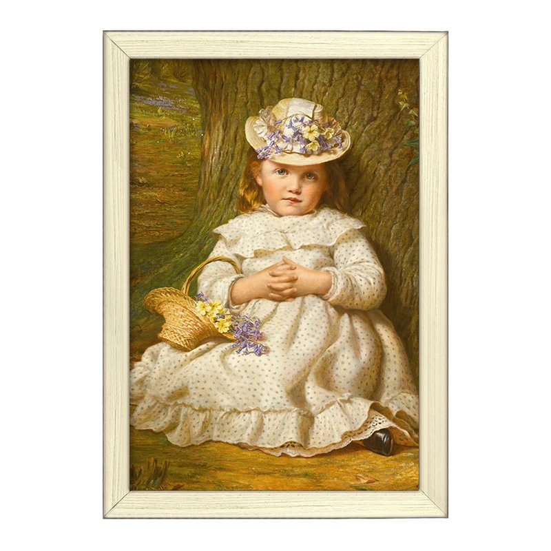 تابلو خندالو طرح نقاشی پامچال و بلبلز اثر ساموئل سیدلی کد F12350