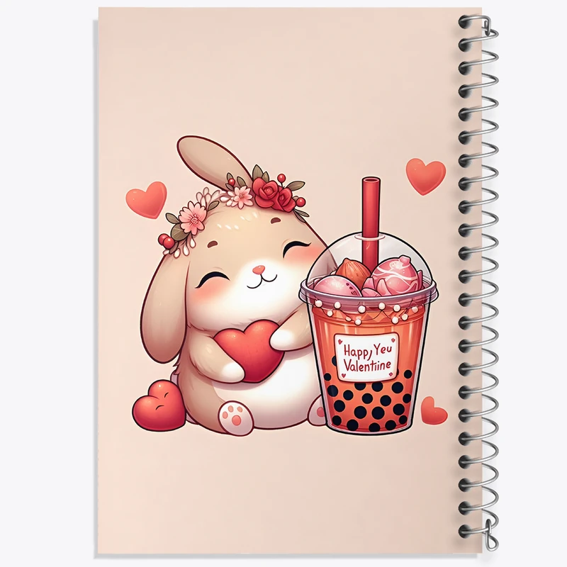 دفتر مشق 50 برگ خندالو طرح خرگوش کیوت کد F11107