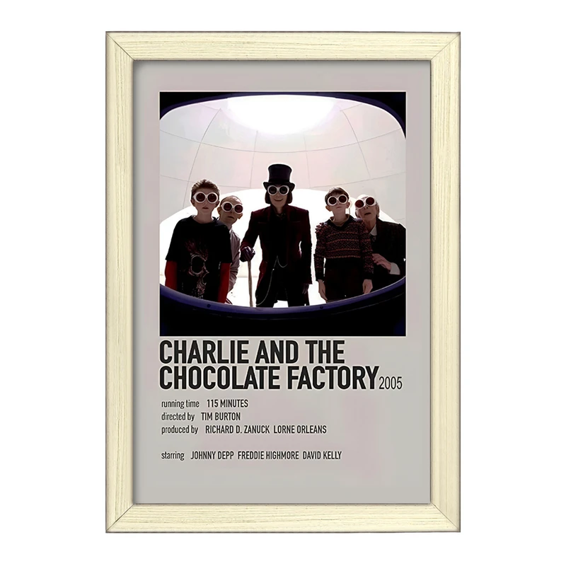 تابلو خندالو طرح چارلی و کارخانه شکلات سازی کد F13123