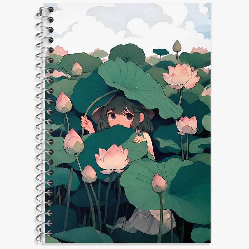 دفتر نت موسیقی 50 برگ خندالو طرح دخترانه کد F11738