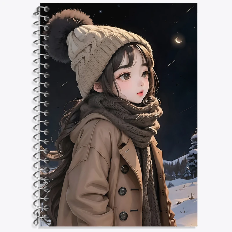 دفتر نت موسیقی 50 برگ خندالو طرح دخترانه کد F3812