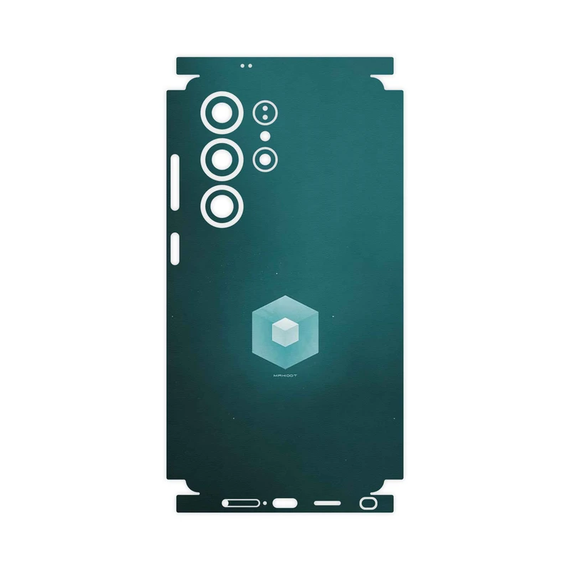 برچسب پوششی ماهوت مدل Minimal Cube icon-FullSkin مناسب برای گوشی موبایل سامسونگ Galaxy S25 Ultra