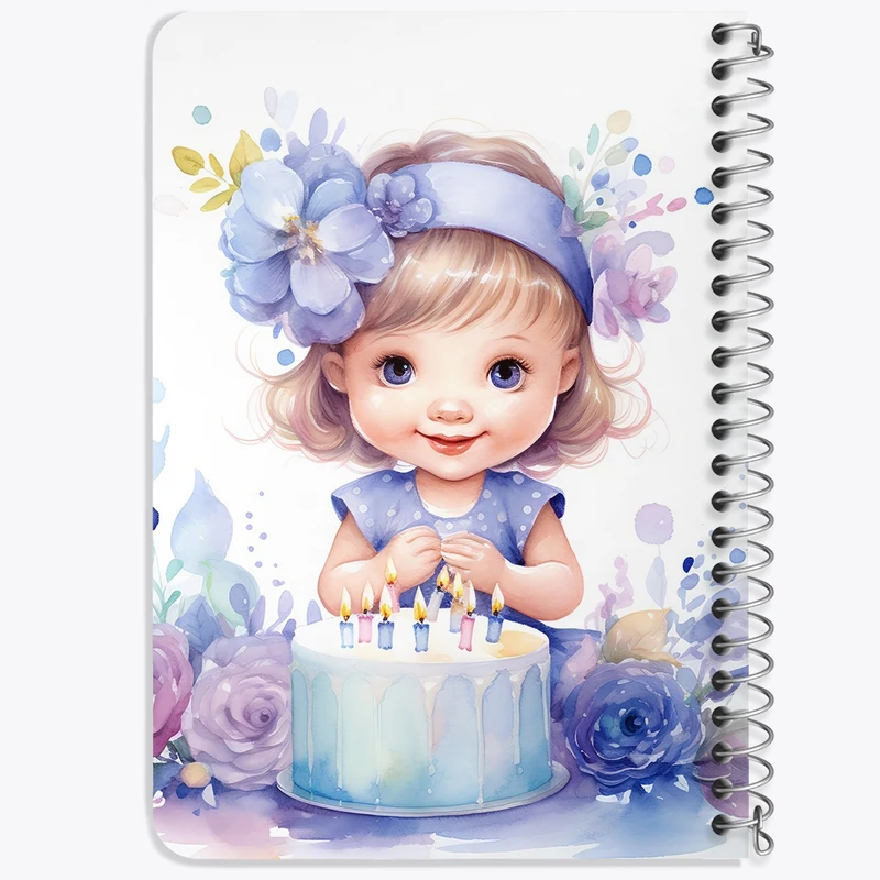 دفتر یادداشت 50 برگ خندالو طرح دخترانه کد F2920