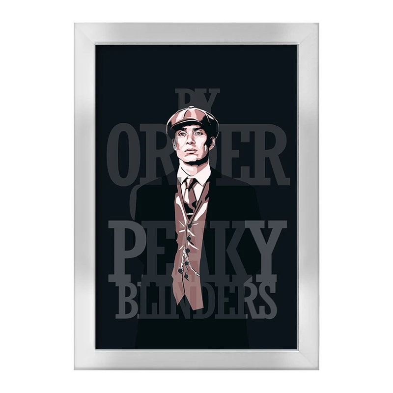 تابلو خندالو طرح پیکی بلایندرز (Peaky Blinders) کد F1620